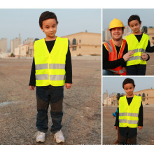 Children′s Safety Vest of 100%Polyester Knitting Fabric